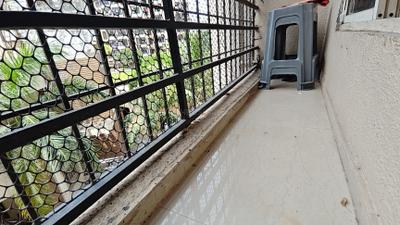 Balcony Image of 650 Sq.ft 1 BHK Apartment / Flat for sale in Kalwa Thane for Rs. 8000000