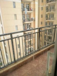 Balcony Image of 1347 Sq.ft 3 BHK Apartment / Flat for rent in Sector 134 Noida for Rs. 28000