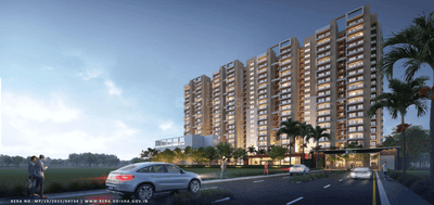 Image of 1260 Sq.ft 3 BHK Apartment / Flat for sale in DN Fairytale Extension, Madanpur, Bhubaneswar for Rs. 13000000