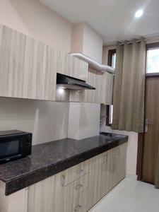 Kitchen Image of 750 Sq.ft 1 RK Builder Floor for rent in DLF Phase 5 Gurgaon for Rs. 25000