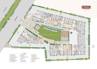 Image of 2741 Sq.ft 4 BHK Apartment / Flat for sale in Althan, Surat for Rs. 13197915