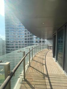 Balcony Image of 1900 Sq.ft 3 BHK Apartment / Flat for sale in Lodha World Crest, Lower Parel Mumbai for Rs. 110000000