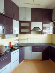Kitchen Image of 1100 Sq.ft 2 BHK Builder Floor for rent in Mahadevapura Bengaluru for Rs. 38000