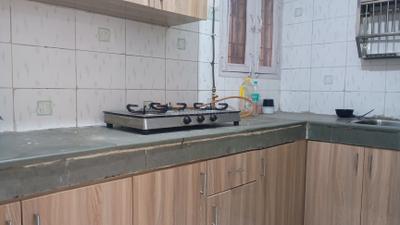 Kitchen Image of 580 Sq.ft 1 BHK Apartment / Flat for rent in Vasant Kunj New Delhi for Rs. 35000