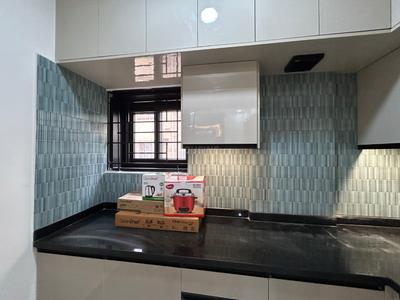 Kitchen Image of 550 Sq.ft 1 BHK Builder Floor for rent in Marathahalli Bengaluru for Rs. 30000