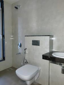 Common Bathroom Image of 1081 Sq.ft 3 BHK Apartment / Flat for sale in Sheth Montana Phase 2, Mulund West Mumbai for Rs. 31000000