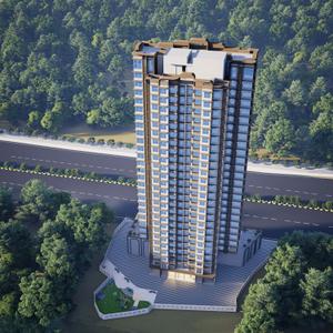 Image of 1060 Sq.ft 2 BHK Apartment / Flat for sale in Seasons Aura, Kalyan West, Kalyan for Rs. 7400000