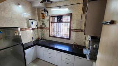 Kitchen Image of 551 Sq.ft 1 BHK Apartment / Flat for sale in Sai Asha Complex, Mulund East Mumbai for Rs. 12300000