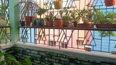 Balcony Image of 710 Sq.ft 2 BHK Apartment / Flat for sale in Purba Barisha Kolkata for Rs. 3000000