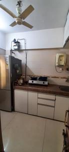 Kitchen Image of 1200 Sq.ft 2 BHK Apartment / Flat for rent in Kopar Khairane Navi Mumbai for Rs. 50000