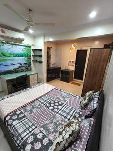 Bedroom Image of 600 Sq.ft 1 RK Apartment / Flat for rent in Goel Ganga Orchard, Mundhwa Pune for Rs. 20000