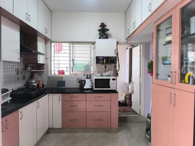 Kitchen Image of 1200 Sq.ft 3 BHK Apartment / Flat for rent in Hosakerehalli Bengaluru for Rs. 33500