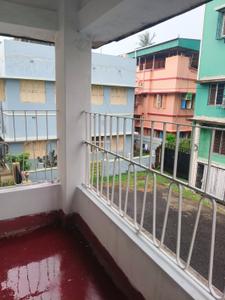 Balcony Image of 600 Sq.ft 1 BHK Independent House for rent in Ashok Nagar Kolkata for Rs. 9500