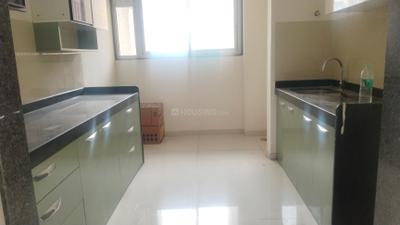 Kitchen Image of 1430 Sq.ft 3 BHK Apartment / Flat for rent in Runwal Sanctuary, Mulund West Mumbai for Rs. 79999