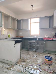 Kitchen Image of 980 Sq.ft 3 BHK Apartment / Flat for sale in Khanpur New Delhi for Rs. 6000000