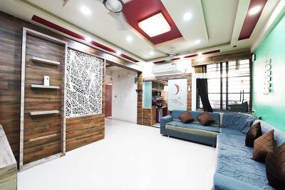 Living Room Image of 1377 Sq.ft 3 BHK Apartment / Flat for sale in Karnavati Enclave, New Maninagar Ahmedabad for Rs. 5300000