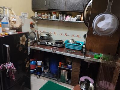 Kitchen Image of 387 Sq.ft 2 BHK Independent House for sale in Jagatpura Jaipur for Rs. 3500000