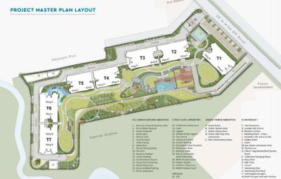Image of 1406 Sq.ft 3 BHK Apartment / Flat for sale in The Aqua Retreat at Godrej Park World, Hinjawadi, Pune for Rs. 12350000