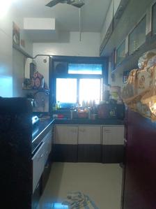 Kitchen Image of 875 Sq.ft 2 BHK Apartment / Flat for sale in Kandivali West Mumbai for Rs. 13800000