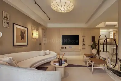 Living Room Image of 2295 Sq.ft 3 BHK Apartment / Flat for sale in Orchid Regal, Makarba Ahmedabad for Rs. 10500000