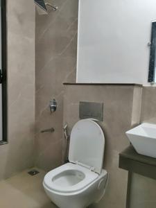 Common Bathroom One Image of 1280 Sq.ft 3 BHK Apartment / Flat for sale in Piramal Revanta, Mulund West Mumbai for Rs. 40500000