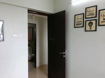 Bedroom Image of 760 Sq.ft 1 BHK Apartment / Flat for rent in Kasarvadavali Thane for Rs. 18500