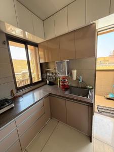 Kitchen Image of 1435 Sq.ft 3 BHK Apartment / Flat for sale in HN Safal Marigold, South Bopal Ahmedabad for Rs. 12500000