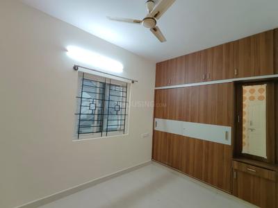 Bedroom Image of 700 Sq.ft 1 BHK Builder Floor for rent in HSR Layout Bengaluru for Rs. 25000