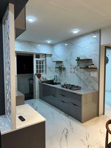 Kitchen Image of 1100 Sq.ft 2 BHK Apartment / Flat for rent in Gangapur Nashik for Rs. 28000