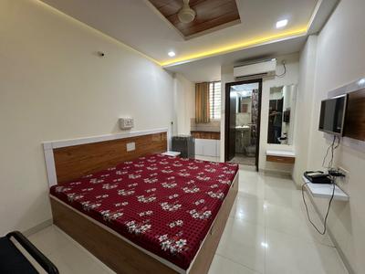 Bedroom Image of 220 Sq.ft 1 RK Apartment / Flat for rent in Mahalakshmi Nagar Indore for Rs. 12000