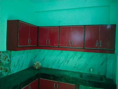 Kitchen Image of 1100 Sq.ft 2 BHK Builder Floor for rent in Mahmoorganj Varanasi for Rs. 15000