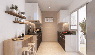 Kitchen Image of 1300 Sq.ft 2 BHK Apartment / Flat for sale in Shapoorji Pallonji JoyVille, Sector 102 Gurgaon for Rs. 25000000