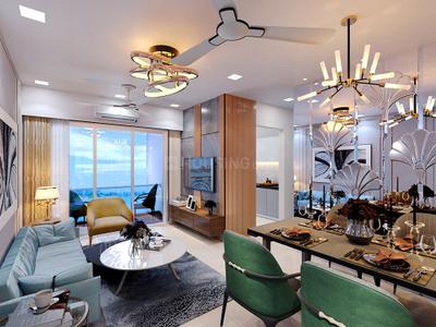 Hall Image of 450 Sq.ft 1 BHK Apartment / Flat for sale in Marine View, Borivali West Mumbai for Rs. 9200000