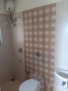 Bathroom Image of 575 Sq.ft 1 BHK Apartment / Flat for rent in Raunak Unnathi Woods, Kasarvadavali Thane for Rs. 23000