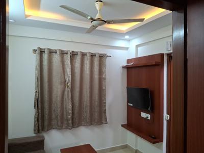 Living Room Image of 540 Sq.ft 1 BHK Builder Floor for rent in BTM Layout Bengaluru for Rs. 24000