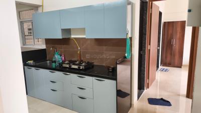 Kitchen Image of 650 Sq.ft 2 BHK Apartment / Flat for rent in Kolte Patil Life Republic Sector R16 16th Avenue Arezo, Hinjawadi Pune for Rs. 28800