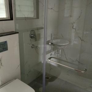 Bathroom Image of 1000 Sq.ft 2 BHK Apartment / Flat for rent in Chandrarang Basileo, Pimple Gurav Pune for Rs. 33000