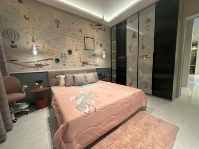 Bedroom Image of 2100 Sq.ft 3 BHK Apartment / Flat for sale in Pam Solitaire Castle, Vasai West Vasai for Rs. 12500000