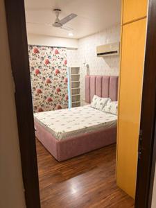 Bedroom Image of 1500 Sq.ft 2 BHK Penthouse for rent in Vishwaas Aashiyana, Sector 26 Jaipur for Rs. 28000