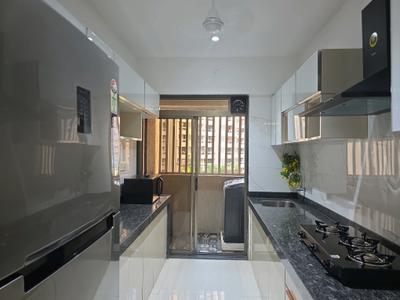 Kitchen Image of 1000 Sq.ft 2 BHK Apartment / Flat for sale in Evershine Amavi 303, Virar West Virar for Rs. 7200000