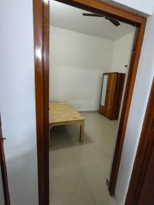 Bedroom Image of 750 Sq.ft 1 BHK Builder Floor for rent in Palam Vihar Gurgaon for Rs. 18000