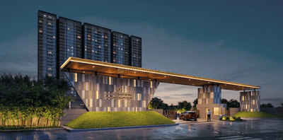 Image of 1050 Sq.ft 2 BHK Apartment / Flat for sale in Godrej Parkshire, Hoskote, Bengaluru for Rs. 11700000