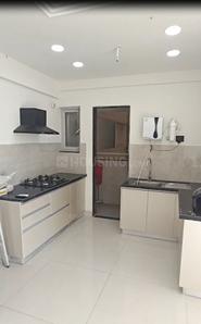 Kitchen Image of 1250 Sq.ft 3 BHK Apartment / Flat for rent in Gera Planet Of Joy IV, Upper Kharadi Pune for Rs. 65000