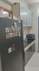 Kitchen Image of 3500 Sq.ft 3 BHK Apartment / Flat for rent in Shivalay Sky Elegante, Motera Ahmedabad for Rs. 35000