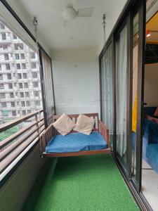 Balcony Image of 2300 Sq.ft 3 BHK Apartment / Flat for sale in Ambli Ahmedabad for Rs. 27500000
