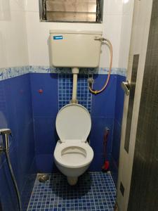 Common Bathroom Image of 650 Sq.ft 1 BHK Apartment / Flat for sale in Nerul Navi Mumbai for Rs. 10500000