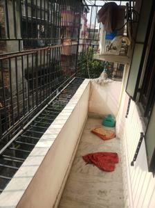 Balcony Image of 550 Sq.ft 2 BHK Apartment / Flat for sale in Baghajatin Kolkata for Rs. 1800000