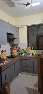 Kitchen Image of 1300 Sq.ft 3 BHK Apartment / Flat for rent in Shalimar Mannat Extension K1 To K4, Mohammadpur Chauki Lucknow for Rs. 30000