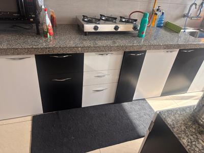 Kitchen Image of 865 Sq.ft 1 BHK Apartment / Flat for sale in Surya Kiran Aakash Homes, Ujala Circle Ahmedabad for Rs. 4000000