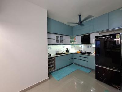 Kitchen Image of 1620 Sq.ft 3 BHK Apartment / Flat for sale in ABAD The Chancellor, Edappally Kochi for Rs. 13000000